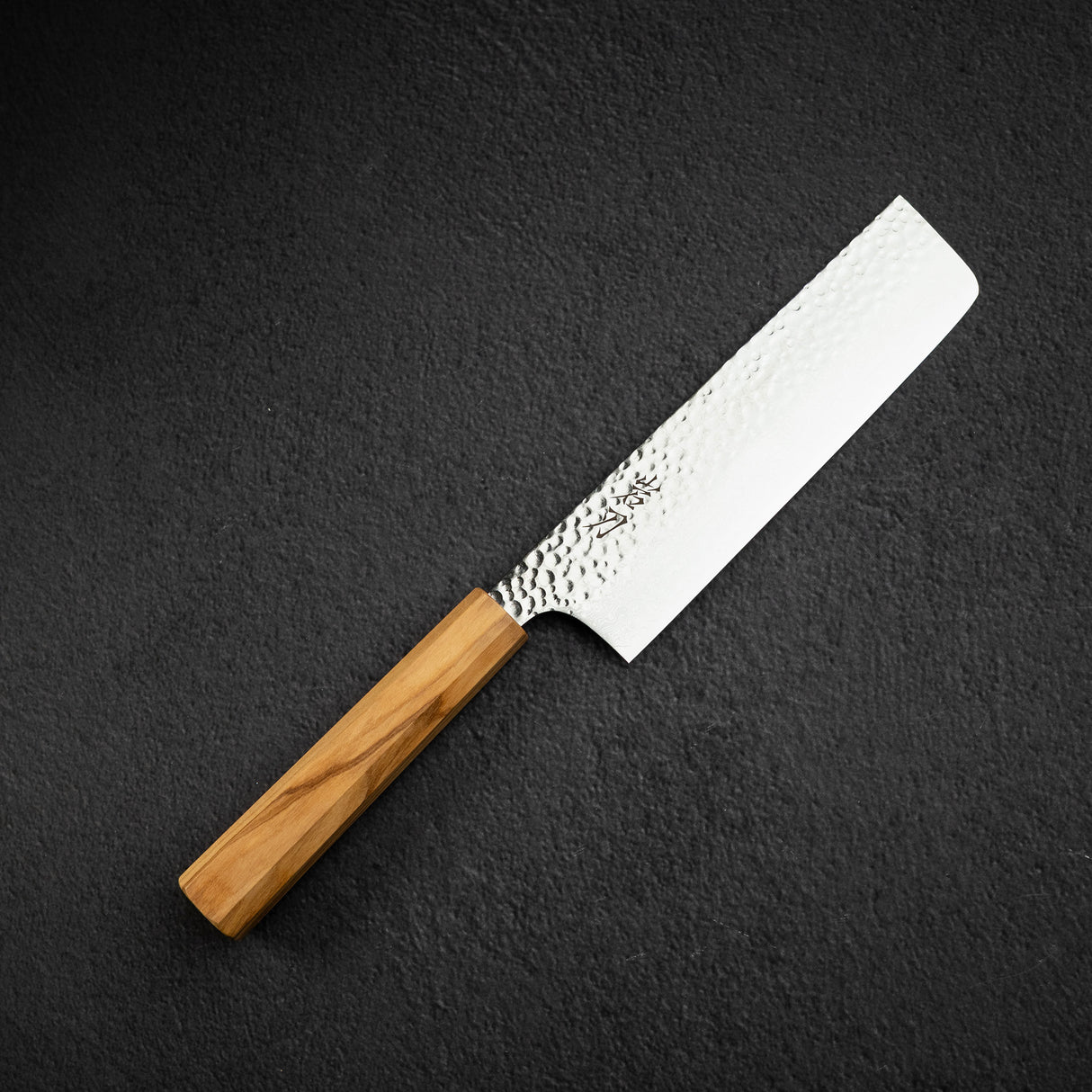 K&S VG10 槌目ダマスカス 菜切 180mm