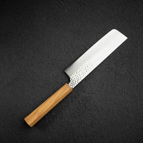 K&S VG10 槌目ダマスカス 菜切 180mm