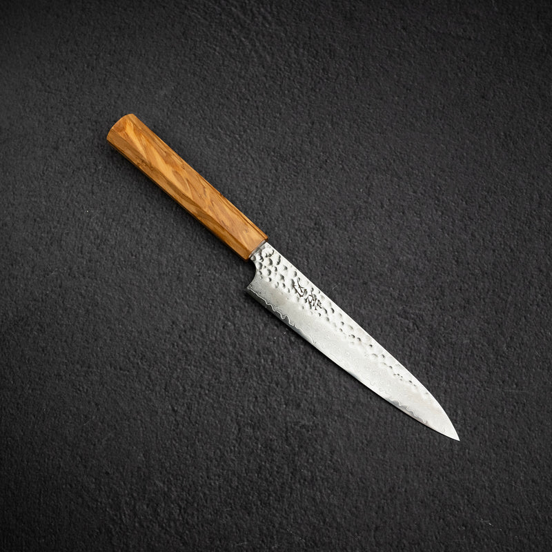 K&S VG10 槌目ダマスカス ペティナイフ 150mm