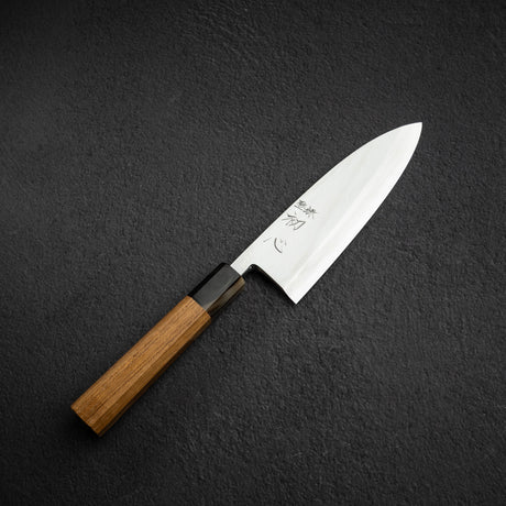 中川打刃物 銀三鋼 磨き 出刃 165mm