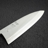 中川打刃物 銀三鋼 磨き 出刃 165mm