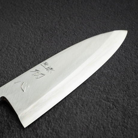 中川打刃物 銀三鋼 磨き 出刃 165mm