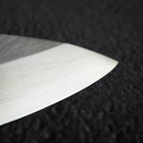 中川打刃物 銀三鋼 磨き 出刃 165mm