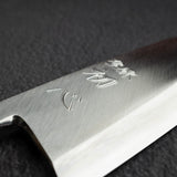 中川打刃物 銀三鋼 磨き 出刃 165mm