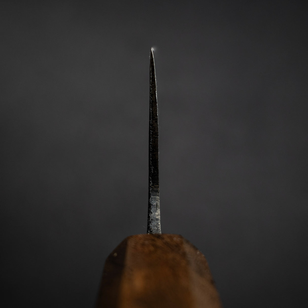 初心 黒鉄 青二鋼 黒打ち 菜切 165mm
