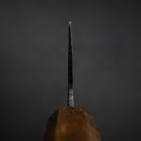 初心 黒鉄 青二鋼 黒打ち 菜切 165mm