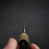 間中刃物鍛錬所 x Xinguo ATS34 筋引 槌目鏡面霞仕上げ 240mm 鞘付き