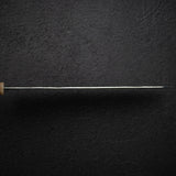 間中刃物鍛錬所 x Xinguo ATS34 筋引 槌目鏡面霞仕上げ 270mm 鞘付き