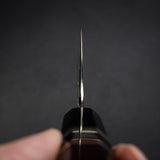 間中刃物鍛錬所 x Xinguo ATS34 文化 槌目鏡面霞仕上げ 180mm 鞘付き