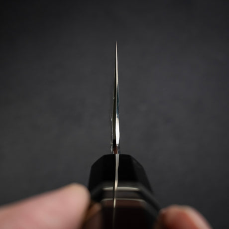 間中刃物鍛錬所 x Xinguo ATS34 文化 槌目鏡面霞仕上げ 180mm 鞘付き