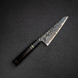 間中刃物鍛錬所 x Xinguo ATS34 骨スキ 槌目鏡面霞仕上げ 150mm 鞘付き