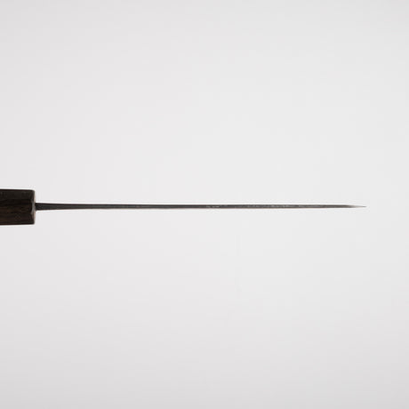 加茂藤刃物 安来鋼 黒打ち ペティナイフ 150mm エボニーハンドル
