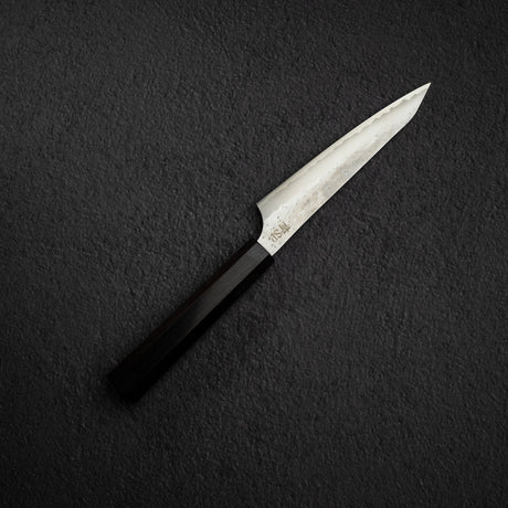 黒﨑打刃物 国選 鋭 AS ペティナイフ 130mm エボニーハンドル