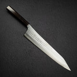 黒﨑打刃物 国選 鋭 青紙スーパー 切付牛刀 270mm エボニーハンドル