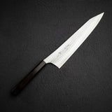 黒﨑打刃物 国選 鋭 青紙スーパー 切付牛刀 270mm エボニーハンドル