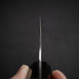 黒﨑打刃物 国選 鋭 青紙スーパー 切付牛刀 270mm エボニーハンドル