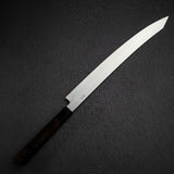 初心 x Shimizu 銀三鋼 ダマスカス 切付大反り柳刃 330mm