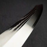 初心 x Shimizu 銀三鋼 ダマスカス 切付大反り柳刃 330mm