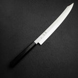 初心 x Shimizu 銀三鋼 切付大反り柳刃 330mm
