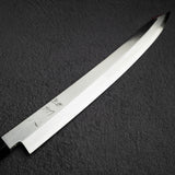 初心 x Shimizu 銀三鋼 切付大反り柳刃 330mm