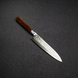 大野ナイフ製作所 涼風 SG2 槌目ダマスカス ペティナイフ 150mm