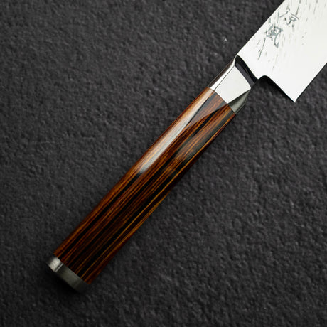 大野ナイフ製作所 涼風 SG2 槌目ダマスカス ペティナイフ 150mm