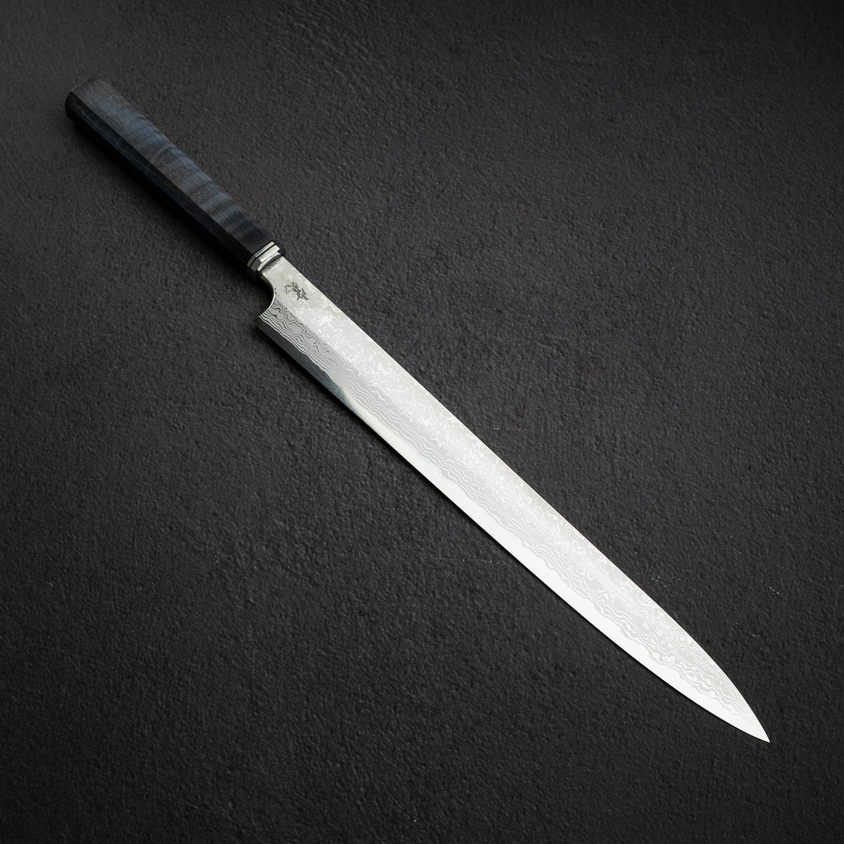 初心 x 弥氏 良寛 青二鋼 ダマスカス 柳刃 330mm