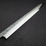 初心 x 弥氏 良寛 青二鋼 ダマスカス 柳刃 330mm