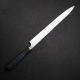 初心 x 弥氏 良寛 青二鋼 ダマスカス 柳刃 330mm