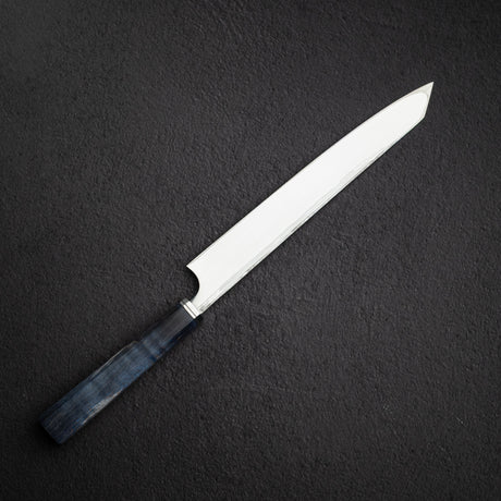 初心 x 弥氏 良寛 青二鋼 ダマスカス 切付柳刃 270mm