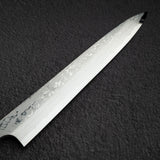 初心 x 弥氏 良寛 青二鋼 ダマスカス 柳刃 240mm