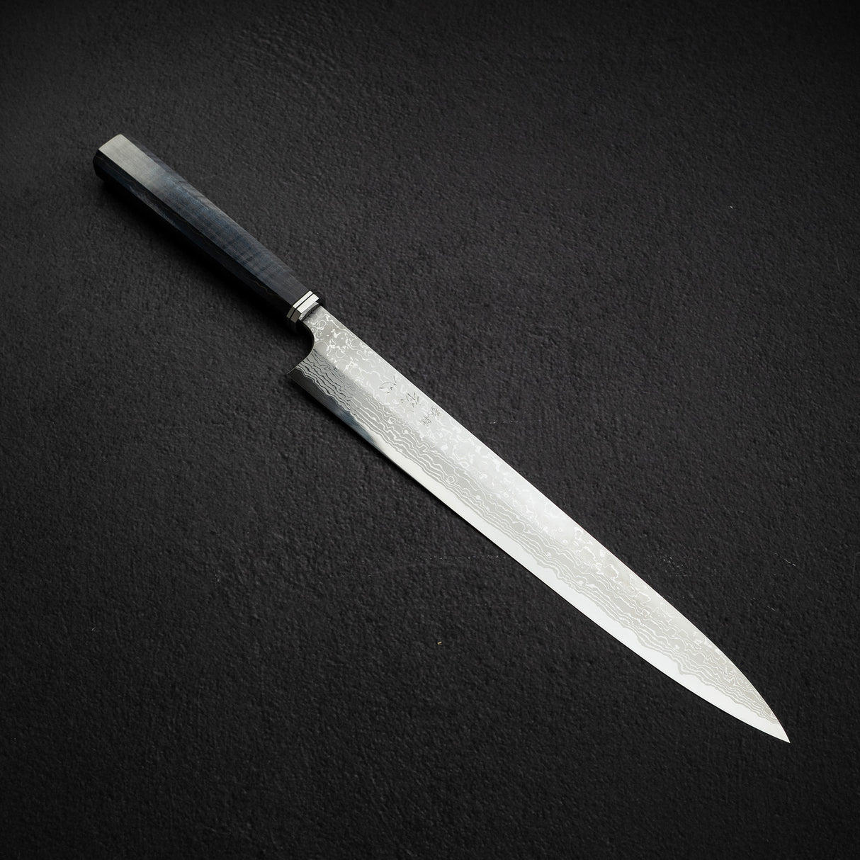 初心 x 弥氏 良寛 青二鋼 ダマスカス 柳刃 300mm