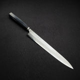 初心 x 弥氏 良寛 青二鋼 ダマスカス 柳刃 300mm