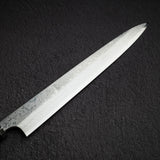初心 x 弥氏 良寛 青二鋼 ダマスカス 柳刃 270mm