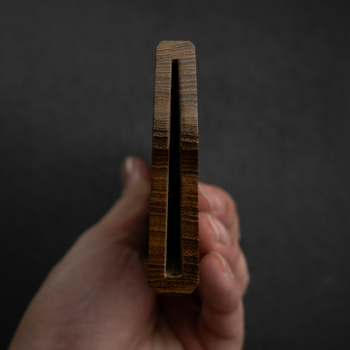 二唐刃物鍛造所用 切付牛刀 硬木鞘
