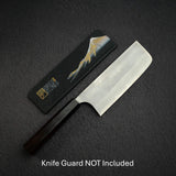 昌景 雪 白二鋼 ステンレスクラッド 菜切 165mm