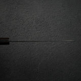 柴田 崇行 青紙スーパー 黒打ち 槌目 ペティナイフ 150mm