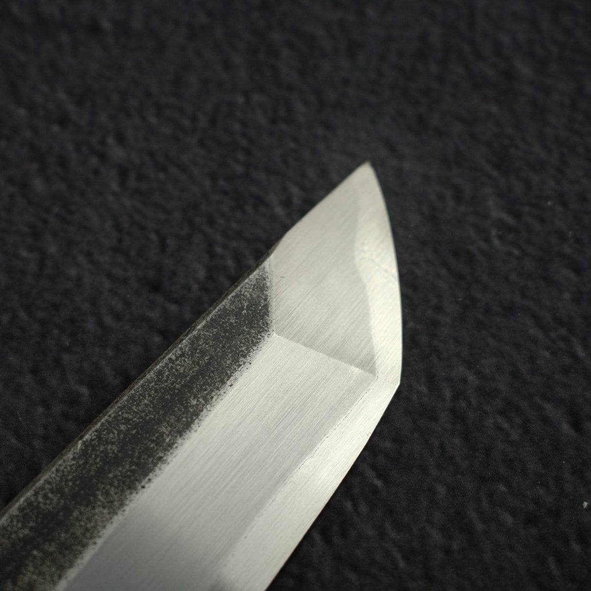 初心 x 明神利器制作所 白鷺 青二鋼 黒打ち 先丸柳刃 270mm
