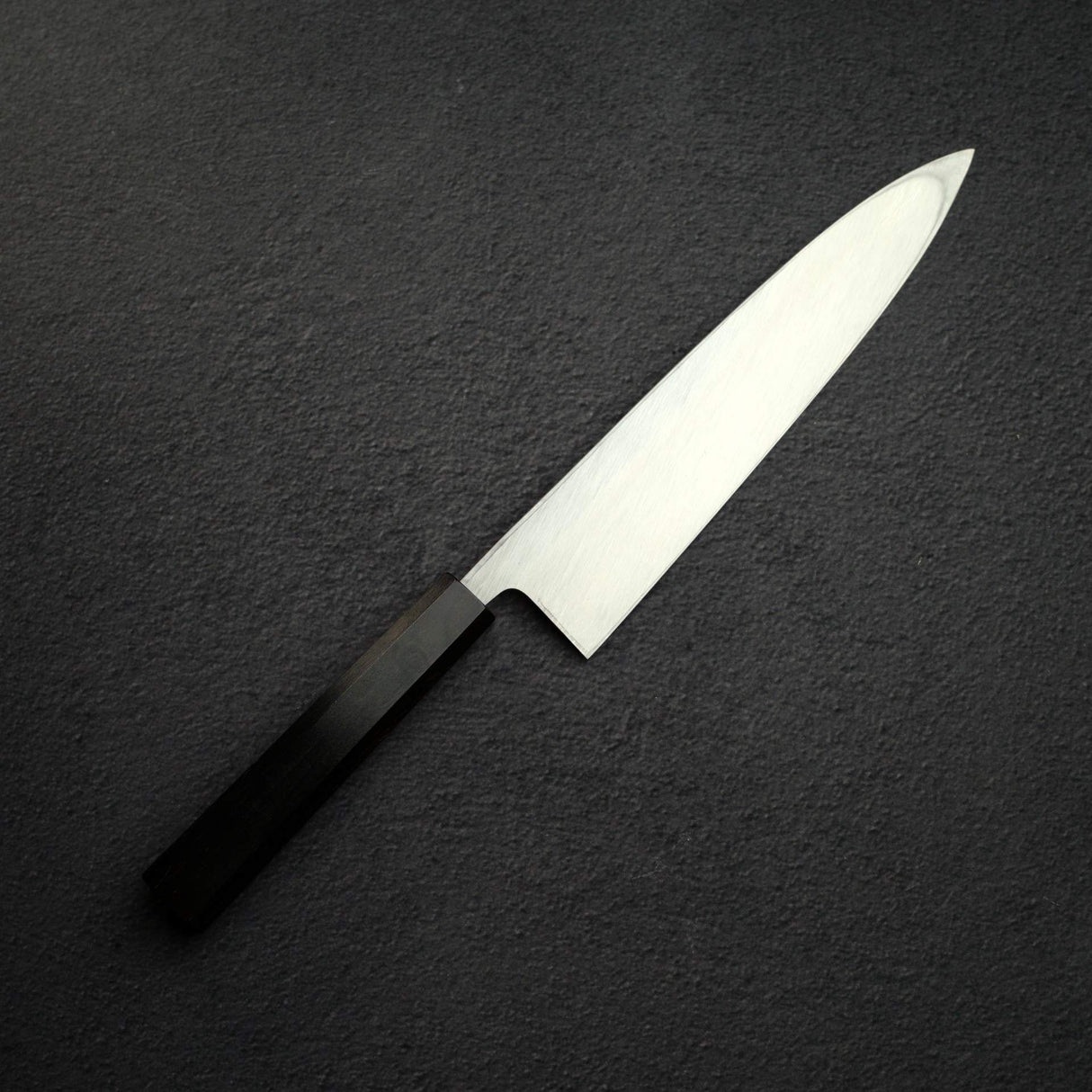 初心 x 明神利器制作所 白鷺 白二鋼 身卸出刃 左利き用 210mm