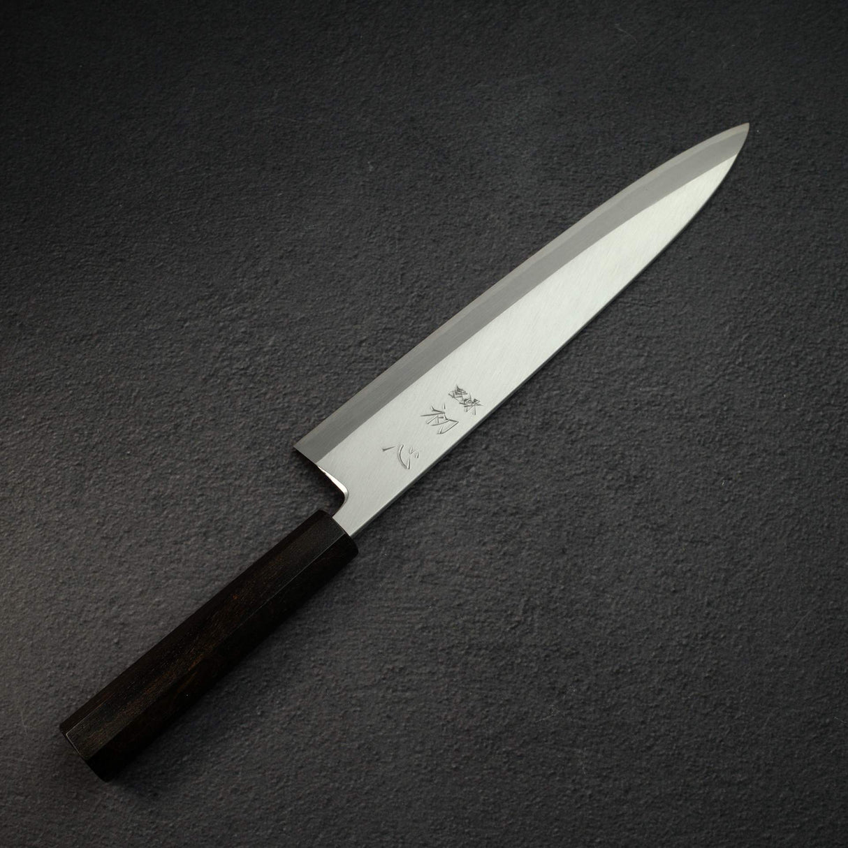 初心 x 明神利器制作所 白鷺 白二鋼 身卸出刃 左利き用 270mm
