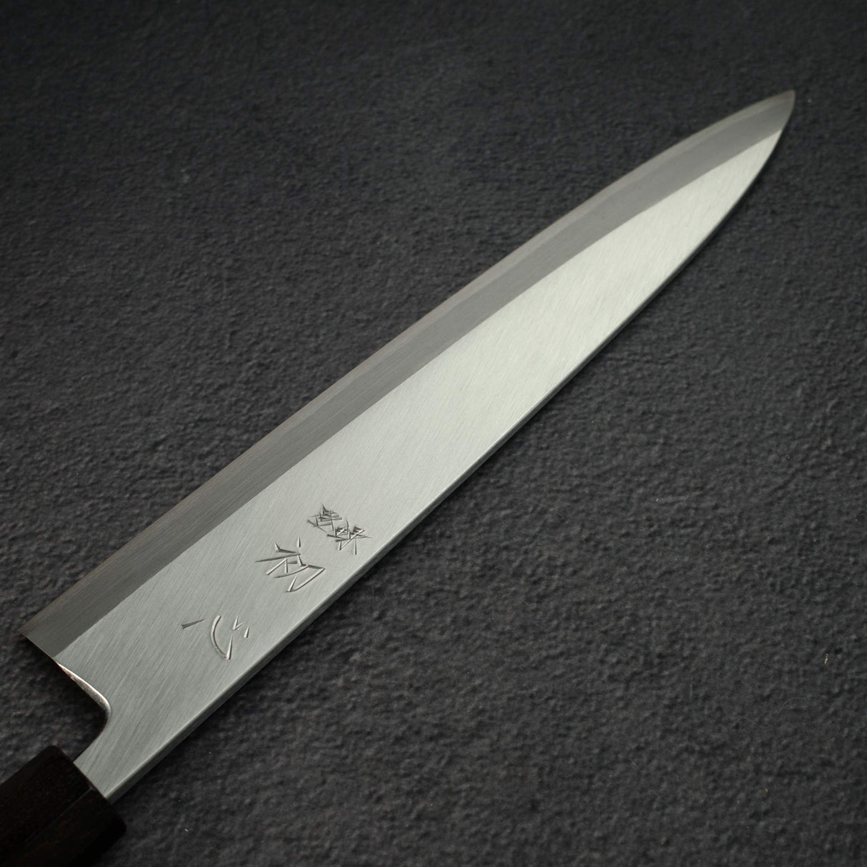 初心 x 明神利器制作所 白鷺 白二鋼 身卸出刃 左利き用 270mm