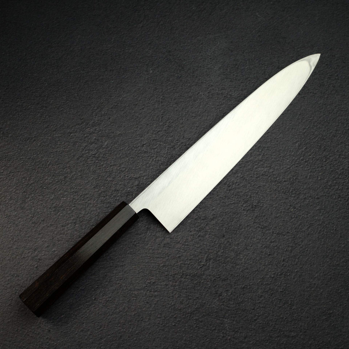 初心 x 明神利器制作所 白鷺 白二鋼 身卸出刃 左利き用 270mm