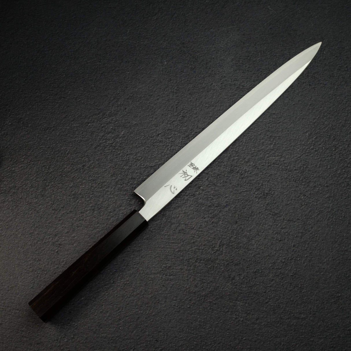初心 x 明神利器制作所 白鷺 白二鋼 柳刃 左利き用 300mm