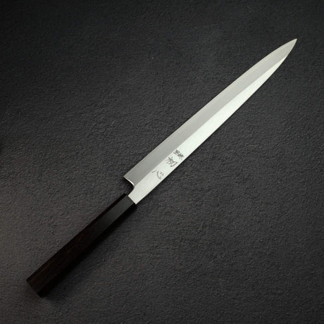 初心 x 明神利器制作所 白鷺 白二鋼 柳刃 左利き用 300mm