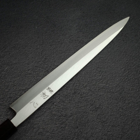 初心 x 明神利器制作所 白鷺 白二鋼 柳刃 左利き用 300mm