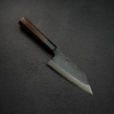 初心 黒風 青二鋼 黒打ち 切付出刃 150mm 両刃