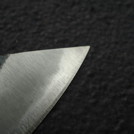 初心 黒風 青二鋼 黒打ち 切付出刃 150mm 両刃
