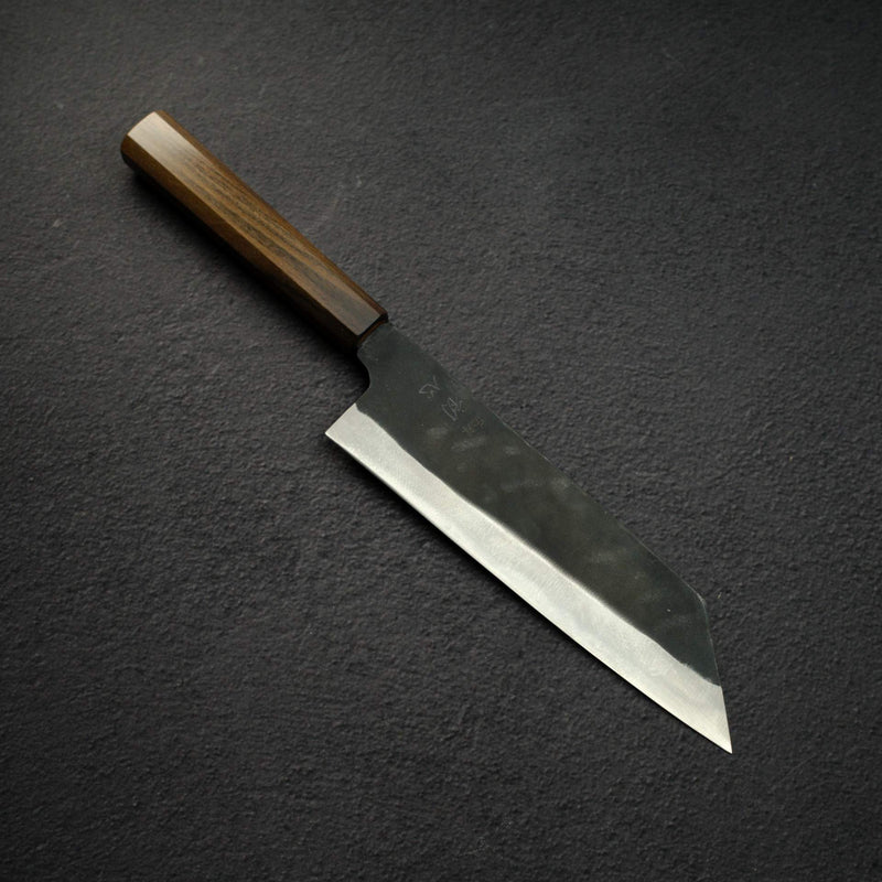 初心 青鍛え 青二鋼 黒打ち 文化 190mm