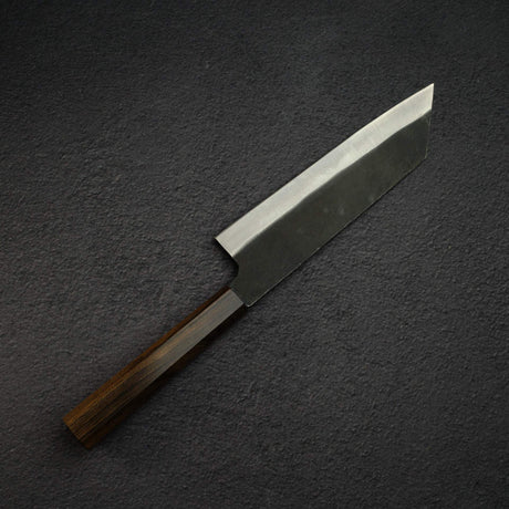 初心 青鍛え 青二鋼 黒打ち 文化 190mm