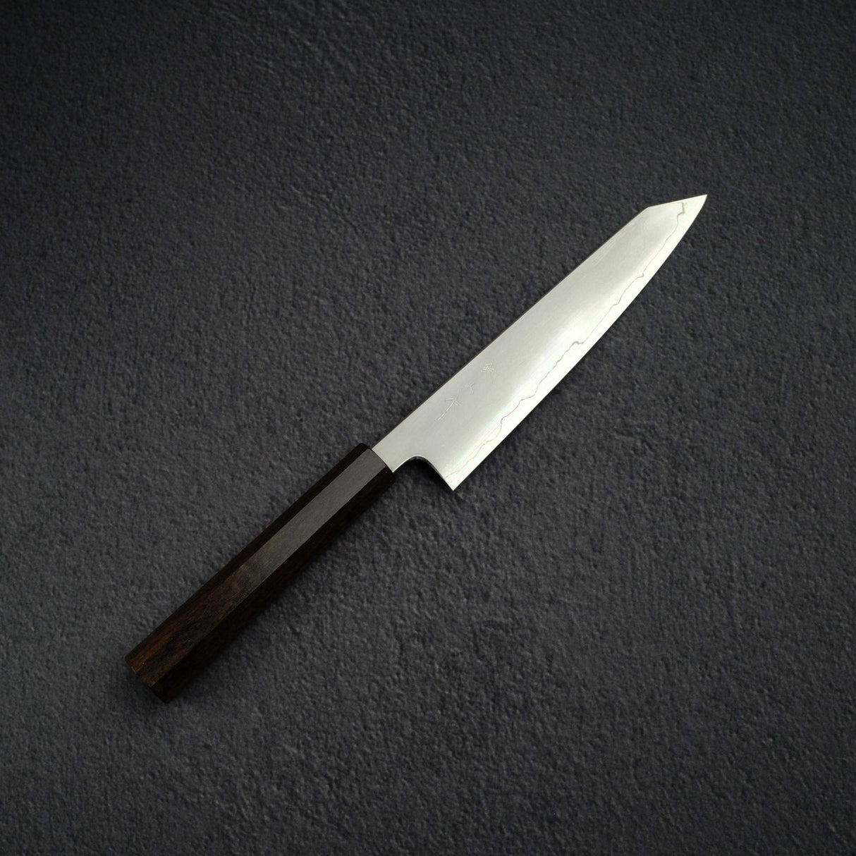 鉄人 銀三鋼 霞 切付ペティナイフ 165mm